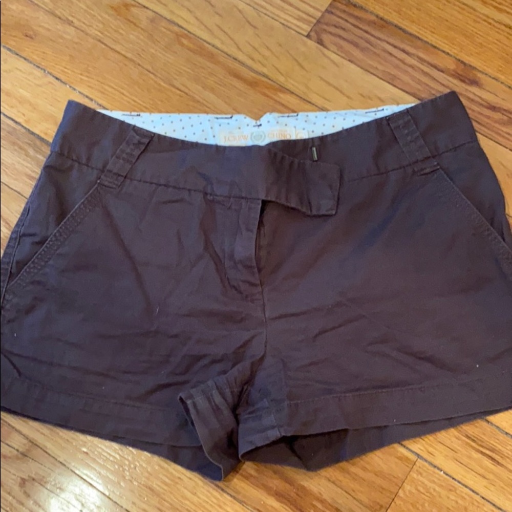 JCrew Brown Chino Shorts